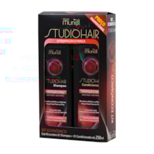 Shampoo + Condicionador Studio Hair Hidratação E Força 250ml