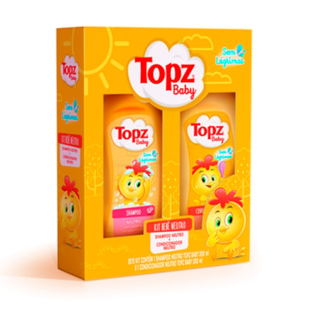 Shampoo + Condicionador Topz Hidratante Neutro 200ml