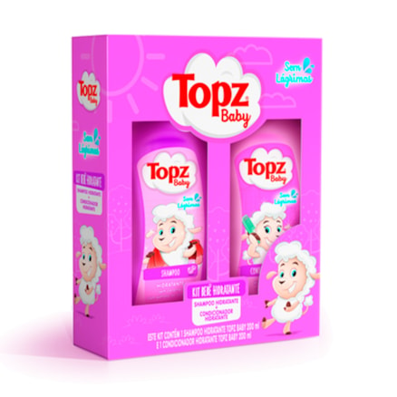 Shampoo + Condicionador Topz Hidratante Toque Suave 200ml