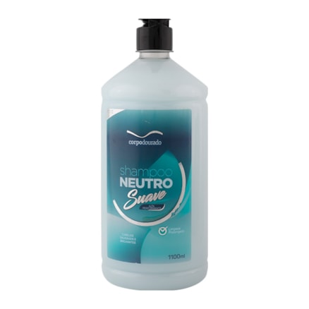 Shampoo Corpo Dourado Neutro Suave 1,1l