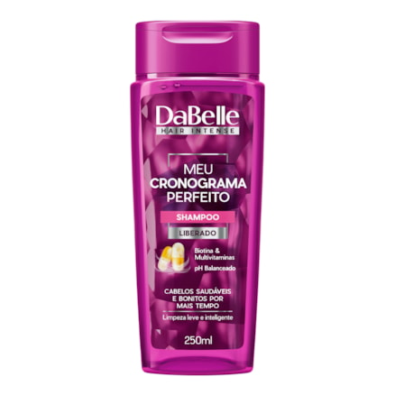 Shampoo Dabelle Hair Meu Cronograma Perfeito 250ml