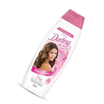 Shampoo Darling Tilia Cabelos Secos Tingidos Frágeis 350ml