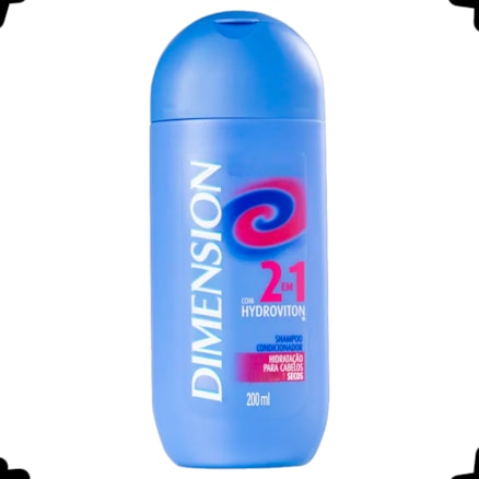 Shampoo Dimension 2 Em 1 Hydroviton Hidratação 200ml