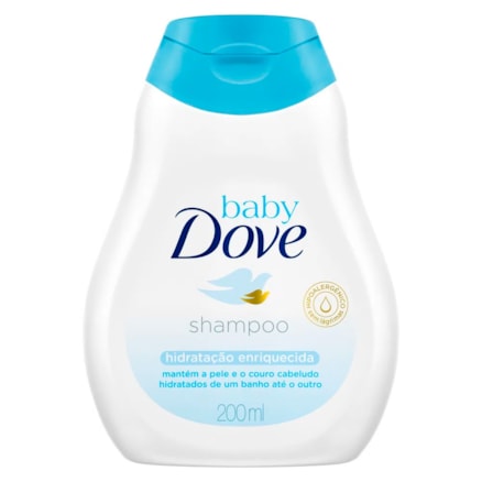 Shampoo Dove Baby Hidratação Enriquecida 200ml