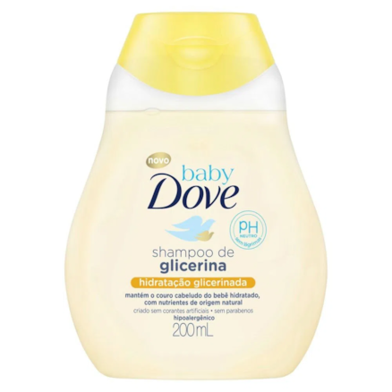 Shampoo Dove Baby Hidratação Glicerinada 200ml