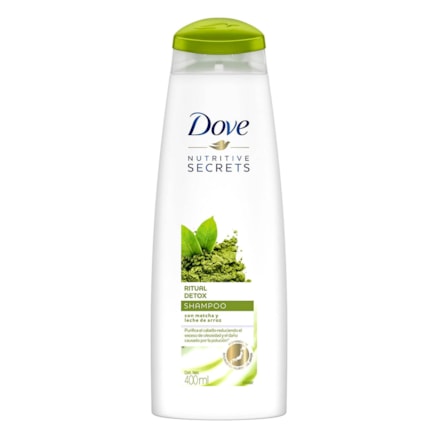 Shampoo Dove Nutritive Fortalecimento Ritual Detox 400ml