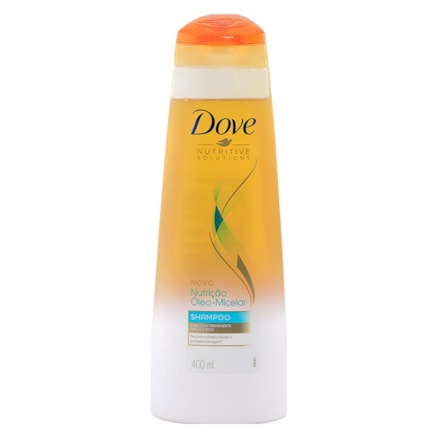 Shampoo Dove Nutritive Óleo Micelar Cabelos Secos 400ml