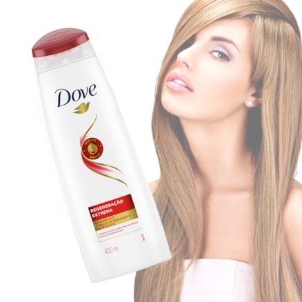 Shampoo Dove Nutritive Solutions Regeneração Extrema 400ml