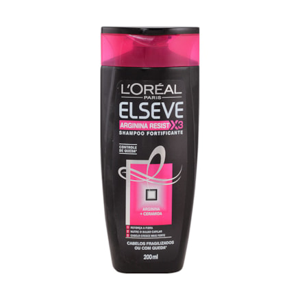 Shampoo Elseve Arginina Resist Ceramidas Cabelo Frágil 200ml