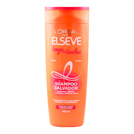 Shampoo Elseve Longo Dos Sonhos 400ml