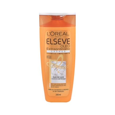 Shampoo Elseve Óleo Coco Extraordinário Cachos 200ml