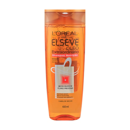 Shampoo Elseve Óleo Extraordinário Nutrição Leveza 400ml