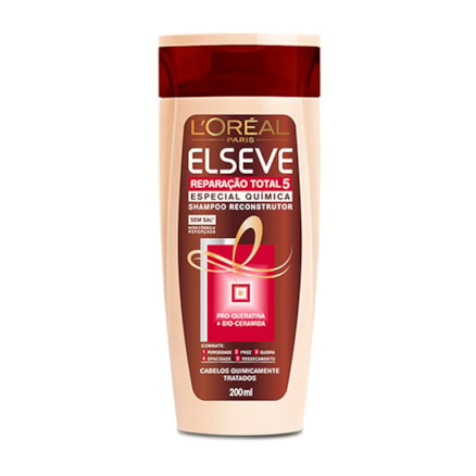 Shampoo Elseve Reconstrução Total 5 Química 200ml