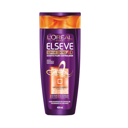 Shampoo Elseve Supreme Control 4d Manteiga Babaçu 400ml