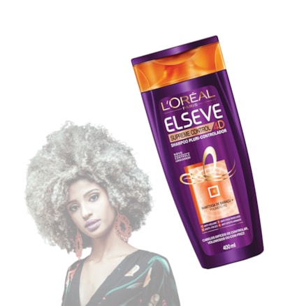 Shampoo Elseve Supreme Control 4d Manteiga Babaçu 400ml