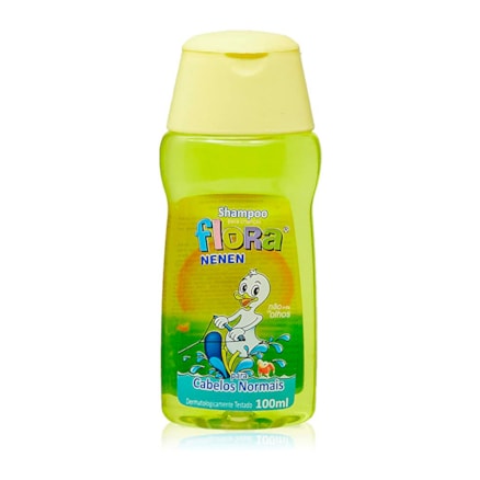 Shampoo Flora Nenen Cabelos Lisos 100ml