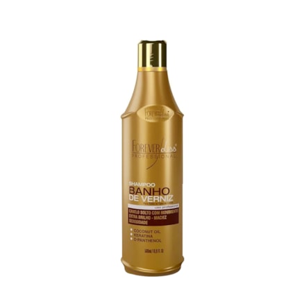 Shampoo Forever Liss Banho De Verniz Coconut Oil 500ml