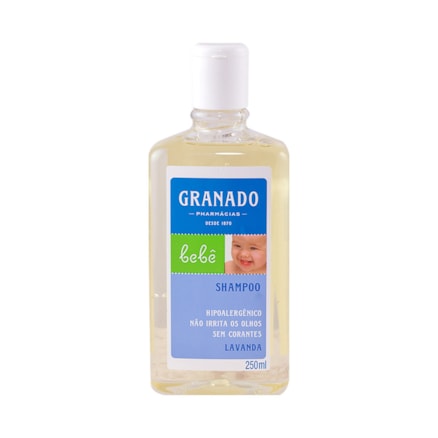 Shampoo Granado Hipoalergênico Bebê Lavanda 250ml