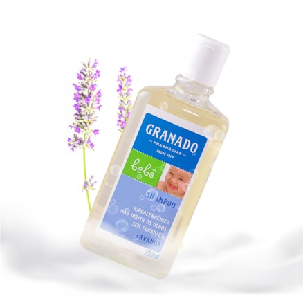 Shampoo Granado Hipoalergênico Bebê Lavanda 250ml