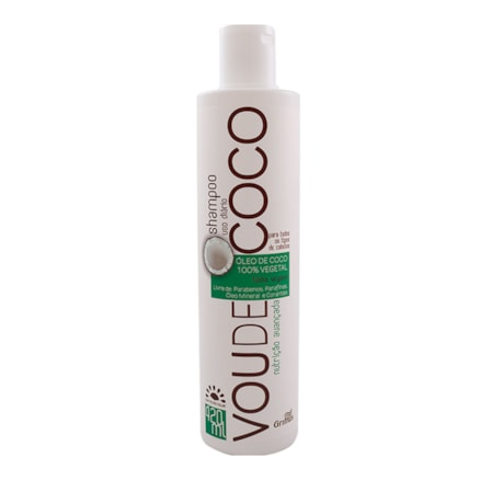 Shampoo Griffus Óleo De Coco Vegetal 420ml