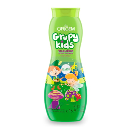 Shampoo Grupy Kids Brilho Iluminado Cabelos Claros 500ml