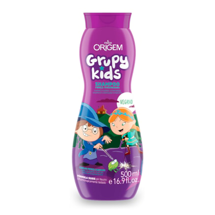 Shampoo Grupy Kids Força Vitaminada Cabelos Nutridos 500ml