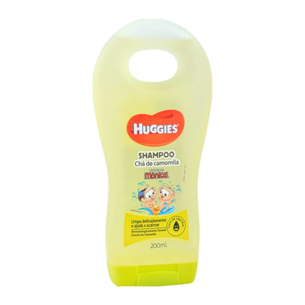 Shampoo Huggies Turma Da Mônica Chá De Camomila 200ml