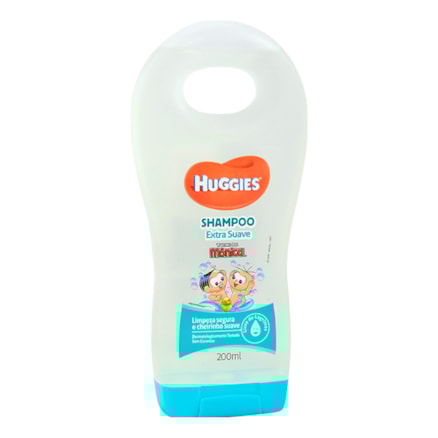 Shampoo Huggies Turma Da Mônica Extra Suave 200ml