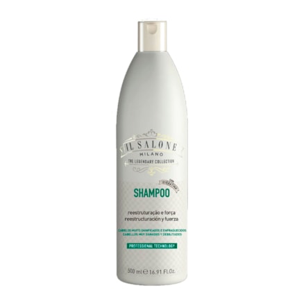 Shampoo Il Salone Queratina Reestruturação E Força 500ml
