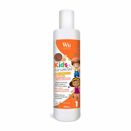 Shampoo Infantil Kids Caracolitos Wu 300ml