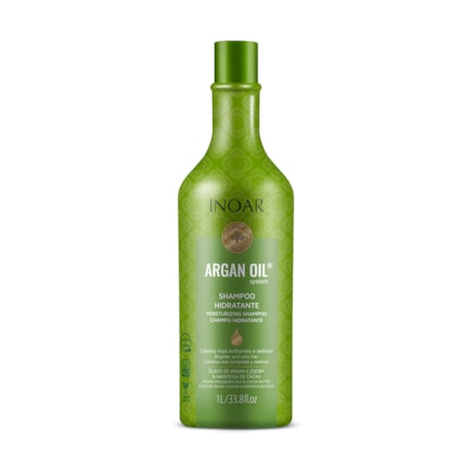 Shampoo Inoar Argan Hidratante Reparador Restaurador 1l