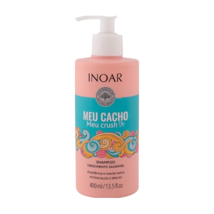 Shampoo Inoar Meu Cacho Meu Crush Hidratação Maciez 400ml