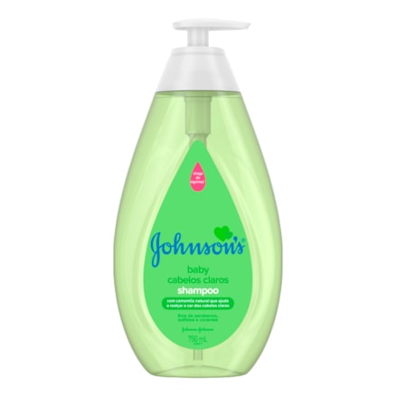 Shampoo Johnson & Johnson Baby Cabelos Claros 750ml