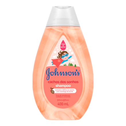 Shampoo Johnson & Johnson Cabelos Cacheados 400ml