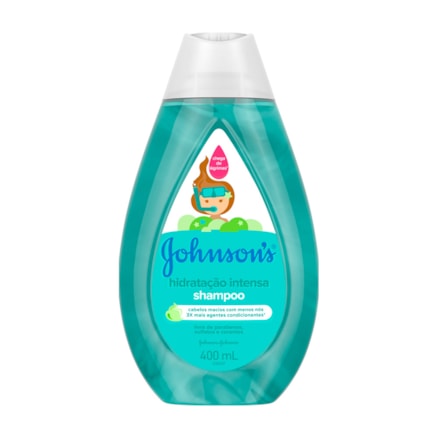 Shampoo Johnson & Johnson Hidrat Intensa Cabelo Macio 400ml