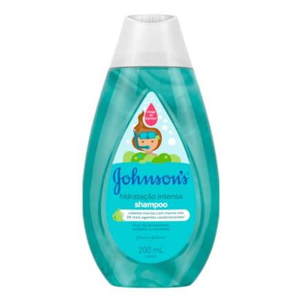 Shampoo Johnson & Johnson Hidratação Intensa 200ml