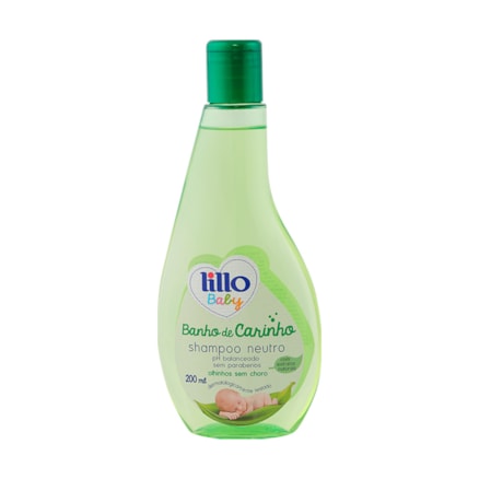 Shampoo Lillo Baby Neutro Ph Balanceado Suave 200ml