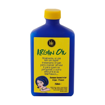 Shampoo Lola Argan Oil Argan Pracaxi Reconstrutor 250ml