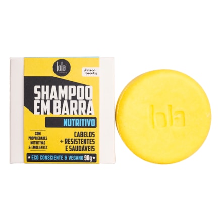 Shampoo Lola Barra Nutritivo +resistentes 90g