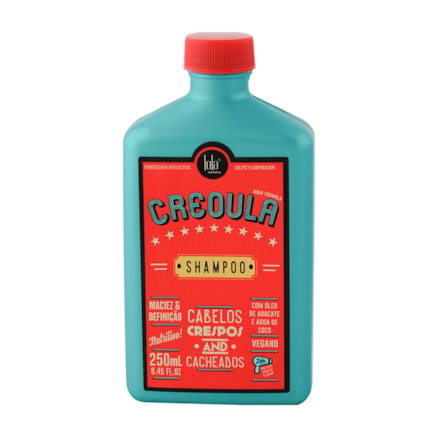 Shampoo Lola Creoula Cabelos Crespos Cacheados 250ml