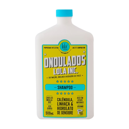 Shampoo Lola Ondulados Hidratação Brilho Intenso 500ml