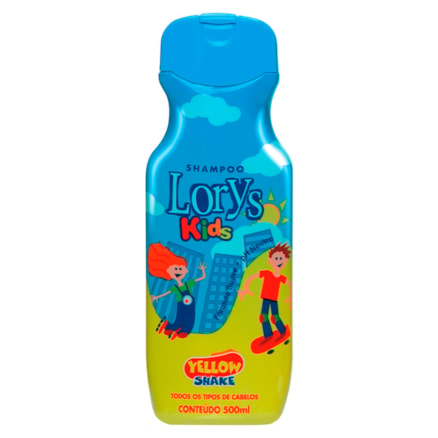 Shampoo Lorys Kids Yellow Ph Neutro Hipoalergênico 500ml