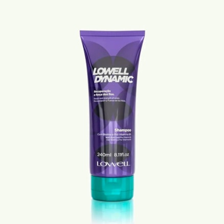 Shampoo Lowell Dynamic Recuperação Força Fios 240ml