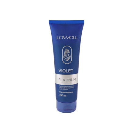 Shampoo Lowell Violet Platinum Hidratação Matização 240ml