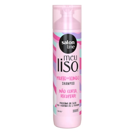 Shampoo Meu Liso Muito+longo Salon Line Hidratante 300ml