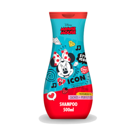 Shampoo Minnie Cachos Definidos Cabelos Incríveis 500ml