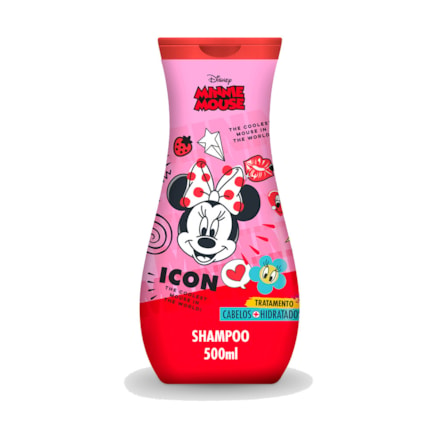 Shampoo Minnie Tratamento Cabelos + Hidratados 500ml