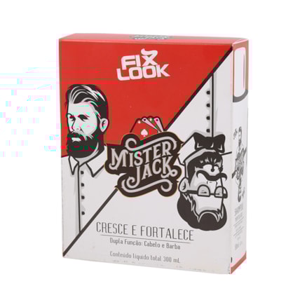 Shampoo Mister Jack Cabelo E Barba 2 Und Mentol 150ml