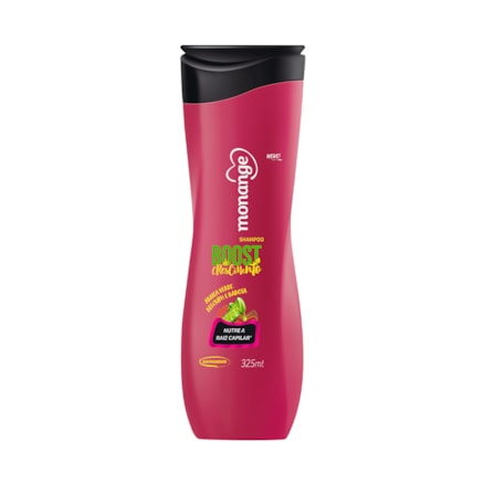 Shampoo Monange Boost De Crescimento Nutrição 325ml