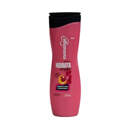 Shampoo Monange Hidrata Com Poder Extrato Oliva 325ml